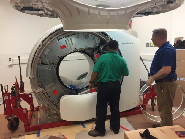Hoag Hospital CT Scan Equipment Installation – Newport Beach